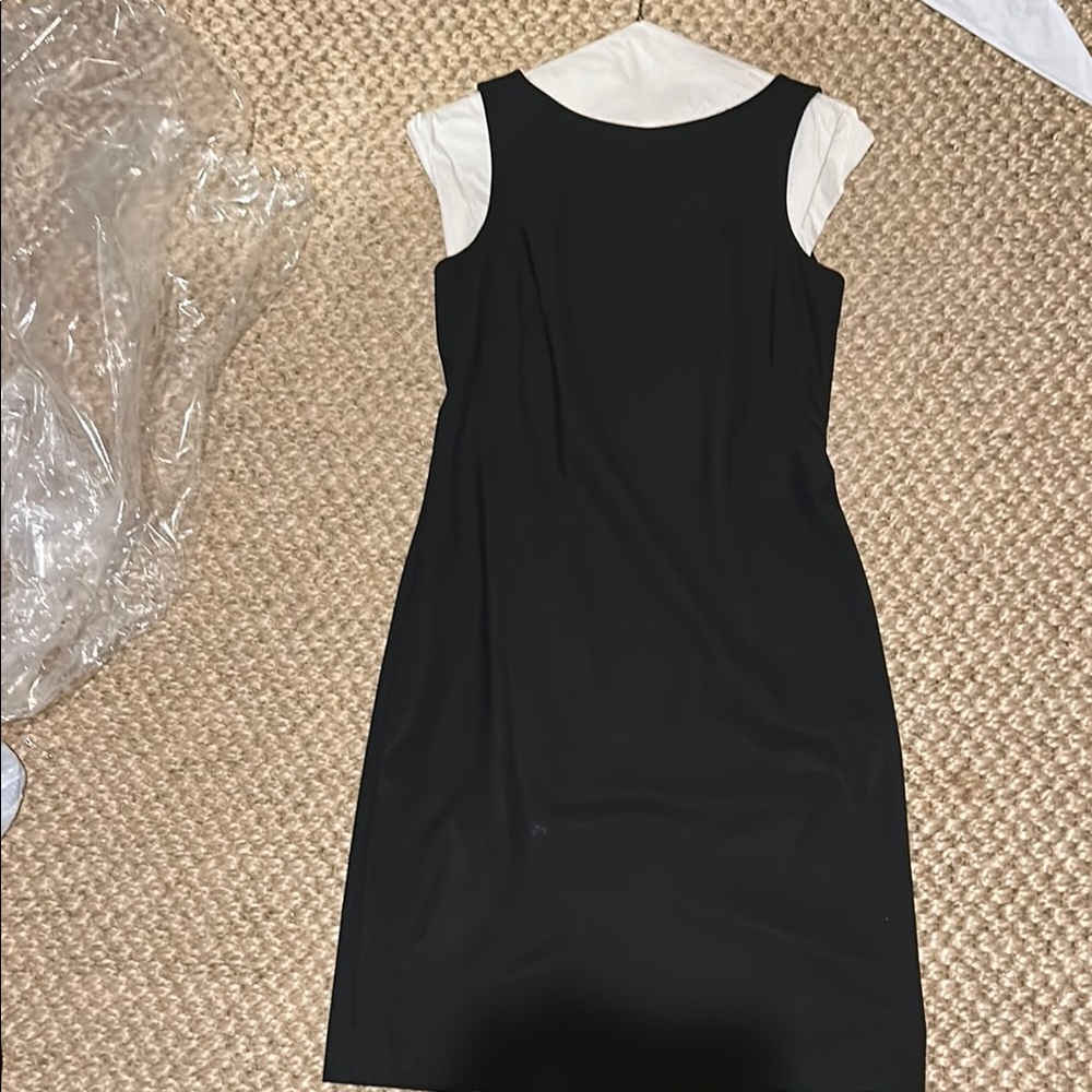 Theory Black  Midi Dress